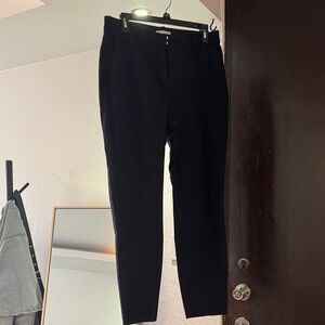 Divided Black Straight Leg Women's Pants